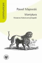 Okładka - Mantykora - Paweł Majewski