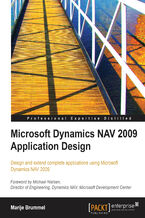 Okładka - Microsoft Dynamics NAV 2009 Application Design. Design and extend complete applications using Microsoft Dynamics NAV 2009 - Marije Brummel