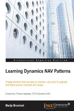 Okładka - Learning Dynamics NAV Patterns. Create solutions that are easy to maintain, are quick to upgrade, and follow proven concepts and design - Marije Brummel