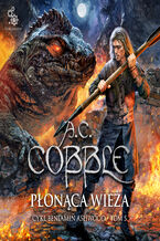 Okładka - Beniamin Ashwood (#5). Płonąca wieża - A. C. Cobble
