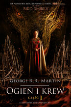 Okładka - Ogień i krew cz. 1 okł. serialowa - George R. R. Martin