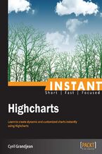 Okładka - Instant Highcharts. Learn to create dynamic and customized charts instantly using Highcharts - Cyril Grandjean