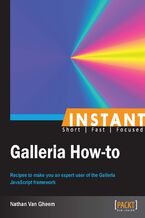 Okładka - Instant Galleria How-to. Recipes to make you an expert user of the Galleria JavaScript framework - Nathan Van Gheem