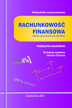 Okładka - Rachunkowość finansowa. Wydanie trzecie uzupełnione i poprawione - Jolanta Chluska (red.)