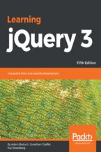 Okładka - Learning jQuery 3. Interactive front-end website development - Fifth Edition - Adam Boduch, Jonathan Chaffer, Karl Swedberg