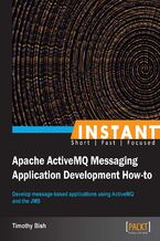 Okładka - Instant Apache ActiveMQ Messaging Application Development How-to. Develop message-based applications using ActiveMQ and the JMS - Timothy A. Bish