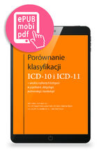 Okładka - Porównanie klasyfikacji ICD-10 i ICD-11 - analiza wybranych kategorii w psychiatrii, alergologii, pulmonologii i kardiologii - Agata Szulc, Iwona Poziomkowska-Gęsicka, Kamila Błudnicka-Wojtuń, Monika Gawałko, Paweł Balsam