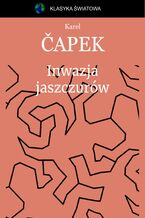 Okładka - Inwazja jaszczurów - Karel Čapek