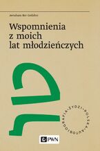 Okładka - Wspomnienia z moich lat młodzieńczych - Awraham Ber Gotlober