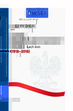 Okładka - Status prawnomiędzynarodowy Polski (1918-2018) - Lech Antonowicz