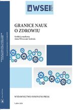 Okładka - Granice nauk o zdrowiu - Anna Włoszczak-Szubzda
