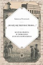 Okładka - Muszę się trzymać prawa - Katarzyna Westermark