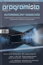 Okładka - Programista nr 103. Autonomiczny samochód - Magazyn Programista
