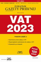 Okładka - VAT 2023 - Praca zbiorowa