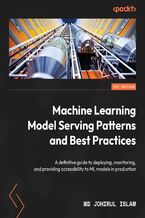 Okładka - Machine Learning Model Serving Patterns and Best Practices. A definitive guide to deploying, monitoring, and providing accessibility to ML models in production - Johirul Islam