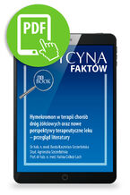 Okładka - Hymekromon w terapii chorób dróg żółciowych oraz nowe perspektywy terapeutyczne leku - przegląd literatury - Beata Kasztelan-Szczerbińska, Agnieszka Szczerbińska, Halina Cichoż-Lach