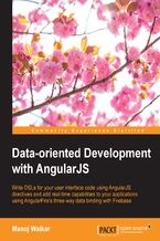 Okładka - Data Oriented Development with Angularjs - Manoj Waikar