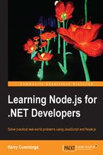 Okładka - Learning Node.js for .NET  Developers. Build server side applications with Node.js - Harry Cummings
