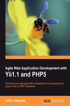 Okładka - Agile Web Application Development with Yii1.1 and PHP5. For PHP developers who know object-oriented programming, this book is the fast track to learning the Yii framework. It takes a step-by-step approach to building a complete real-world application ‚Äì teaching by practice rather than theory - Jeffrey Winesett