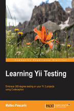 Okładka - Learning Yii Testing. Embrace 360-degree testing on your Yii 2 projects using Codeception - Matteo Pescarin