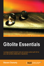 Okładka - Gitolite Essentials. Sophisticated access control for your Git server is now in reach with this fantastic introduction to Gitolite. In easy to follow chapters it takes you through the steps to managing users and repositories securely and efficiently - Sitaram Chamarty