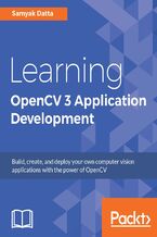 Okładka - Learning OpenCV 3 Application Development - Samyak Datta