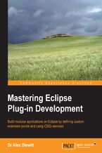 Okładka - Mastering Eclipse Plug-in Development. Build modular applications on Eclipse by defining custom extension points and using OSGi services - Alex Blewitt