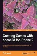 Okładka - Creating Games with cocos2d for iPhone 2. Master cocos2d through building nine complete games for the iPhone with this book and - Paul Nygard