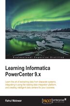Okładka - Learning Informatica PowerCenter 9.x. Learn the art of extracting data from disparate systems, integrating it using the leading data integration platform, and creating intelligent data centers for your business - Rahul Malewar