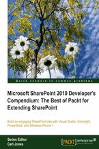 Okładka - Microsoft SharePoint 2010 Developer's Compendium: The Best of Packt for Extending SharePoint. Build an engaging SharePoint site with Visual Studio, Silverlight, PowerShell and Windows 7 Phone with this book and e-book - Yaroslav Pentsarskyy, Balaji Kithiganahalli