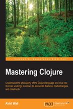 Okładka - Mastering Clojure. Understand the philosophy of the Clojure language and dive into its inner workings to unlock its advanced features, methodologies, and constructs - Akhil Wali