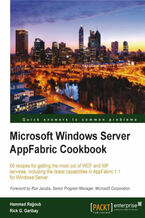 Okładka - Microsoft Windows Server AppFabric Cookbook. 60 recipes for getting the most out of WCF and WF services, including the latest capabilities in AppFabric 1.1 for Windows Server with this book and - Hammad Rajjoub