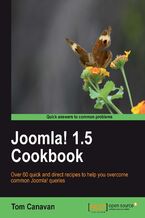 Okładka - Joomla! 1.5 Cookbook. Over 60 quick and direct recipes to help you overcome common Joomla! queries - Tom Canavan, Chris Davenport