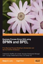 Okładka - Business Process Driven SOA using BPMN and BPEL. BPMN and BPEL - Go from Business Process Modeling to Orchestration and Service Oriented Architecture with this book and - Matjaz B Juric, Kapil Pant