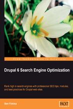Okładka - Drupal 6 Search Engine Optimization. Rank high in search engines with professional SEO tips, modules, and best practices for Drupal web sites - Ben Finklea