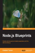 Okładka - Node.js Blueprints. Develop stunning web and desktop applications with the definitive Node.js - Krasimir Stefanov Tsonev