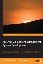 Okładka - ASP.NET 3.5 CMS Development. Build, Manage, and Extend your own Content Management System - Curt Christianson, Jeff Cochran