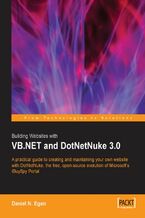 Okładka - Building Websites with VB.NET and DotNetNuke 3.0 - Daniel N Egan