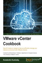 Okładka - VMware vCenter Cookbook. Over 65 hands-on recipes to help you efficiently manage your vSphere environment with VMware vCenter - Kostantin Kuminsky