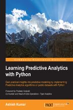 Okładka - Learning Predictive Analytics with Python. Gain practical insights into predictive modelling by implementing Predictive Analytics algorithms on public datasets with Python - Ashish Kumar