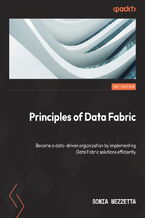Okładka - Principles of Data Fabric. Become a data-driven organization by implementing Data Fabric solutions efficiently - Sonia Mezzetta