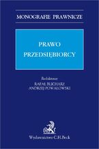 Okładka - Prawo przedsiębiorcy - Rafał Blicharz, Andrzej Powałowski, Anna Hołda-Wydrzyńska