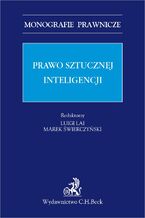 Okładka - Prawo sztucznej inteligencji - Luigi Lai, Marek Świerczyński prof. UKSW, Gabriela Bar