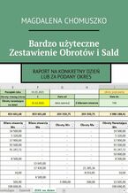 Okładka - Bardzo użyteczne Zestawienie Obrotów i Sald - Magdalena Chomuszko
