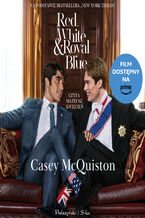 Okładka - Red, White & Royal Blue - Casey McQuiston