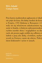 Okładka - Campo santo - W. G. Sebald