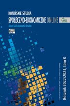 Okładka - Konińskie Studia Społeczno-Ekonomiczne Rocznik 2022/2023 Tom 8 - Jakub Bartoszewski