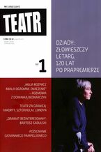 Okładka - Teatr 1/2022 - Opracowanie zbiorowe