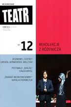 Okładka - Teatr 12/2021 - Opracowanie zbiorowe