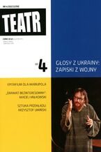 Okładka - Teatr 4/2022 - Opracowanie zbiorowe